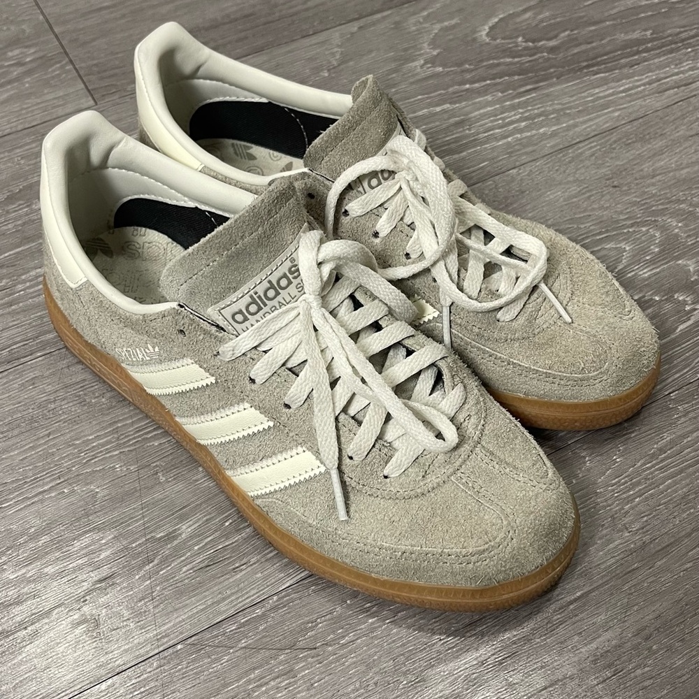 Adidas Spezial Gray Suede Sneakers